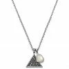Waykins Atlantis | Collier à Double Pendentif Nacre & Triangle 1 Waykins Atlantis | Collier à Double Pendentif Nacre & Triangle -Colliers Soldes 1 1atlpen