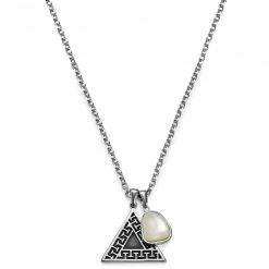 Waykins Atlantis | Collier à Double Pendentif Nacre & Triangle