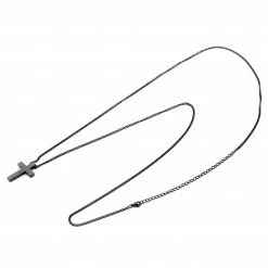 Lucleon Collier à croix noire Le Fils -Colliers Soldes 1 3 139