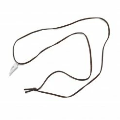 Lucleon Collier en cuir La dent argentée -Colliers Soldes 1 3 177 1 174