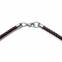 Fort Tempus Collier en cuir brun et marteau de Ram Thor -Colliers Soldes 1 4 129 1 40