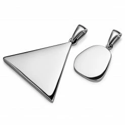 Waykins Atlantis | Set de deux pendentifs Nacre & Triangle -Colliers Soldes 1 5atlpen