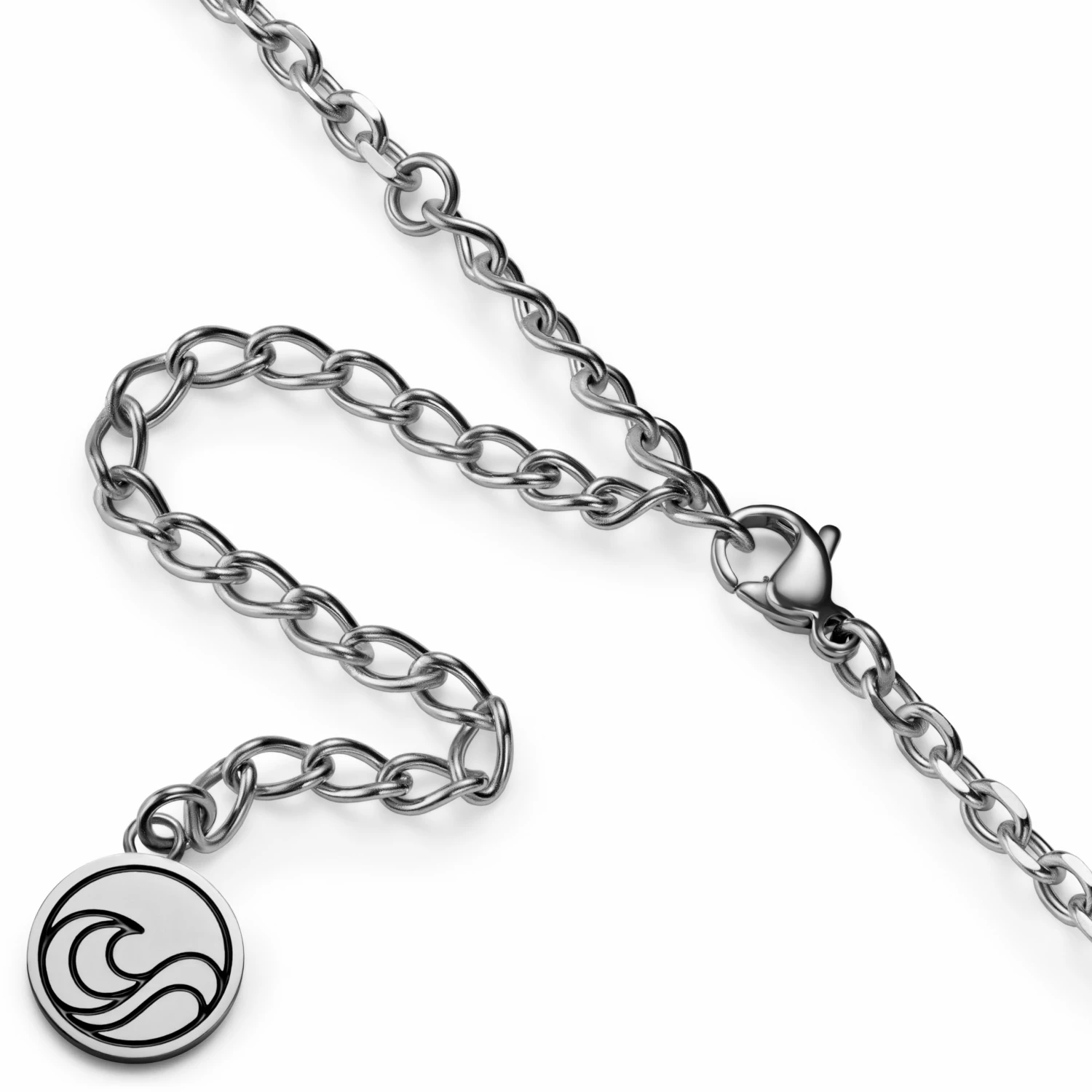 Waykins Atlantis | Collier à Double Pendentif Nacre & Triangle 8 Waykins Atlantis | Collier à Double Pendentif Nacre & Triangle – Image 6