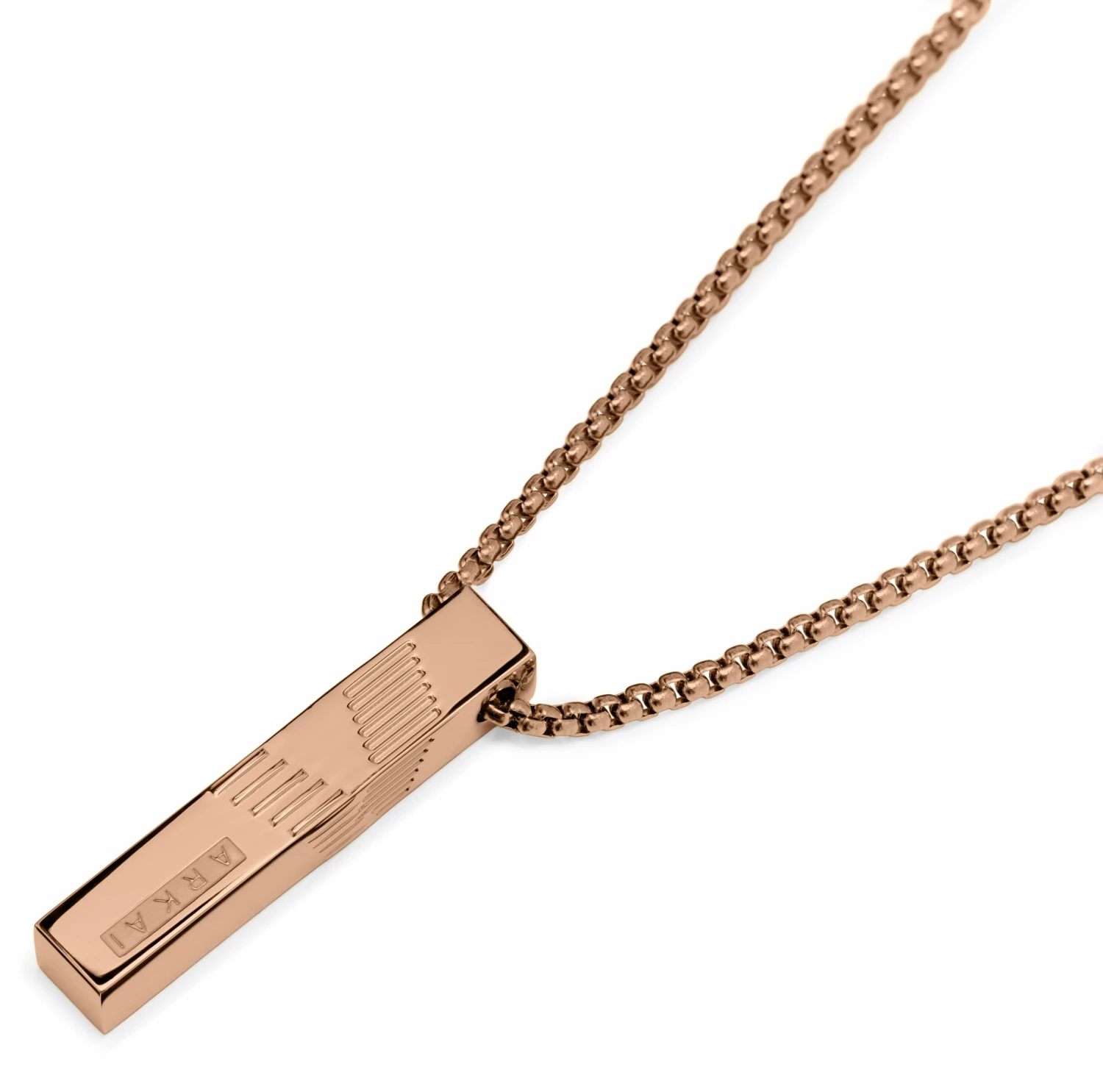 Arkai Collier Rico à pendentif couleur or rose 6 Arkai Collier Rico à pendentif couleur or rose – Image 4