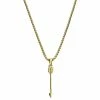Arkai Atlas | Collier en acier inoxydable doré à pendentif La flèche -Colliers Soldes 11 1atlasnek