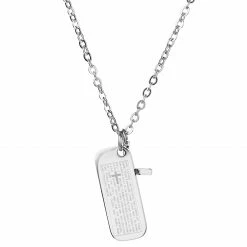 Fort Tempus Collier d'Emmanuel & plaque militaire -Colliers Soldes 12 1 copy 19