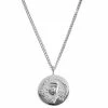 Lucleon Collier à pendentif hindou argenté -Colliers Soldes 14 1 208 1 1