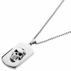 Lucleon Collier à pendentif argenté Icarus Damiano -Colliers Soldes 14 3f17adaac59bf4f94bd61c0f251e78675