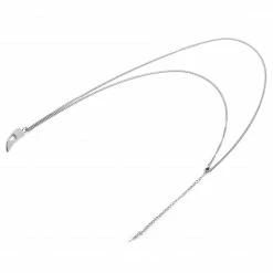 Lucleon Collier "La coupure" en acier poli argenté 10 Lucleon Collier "La coupure" en acier poli argenté -Colliers Soldes 15 3 70