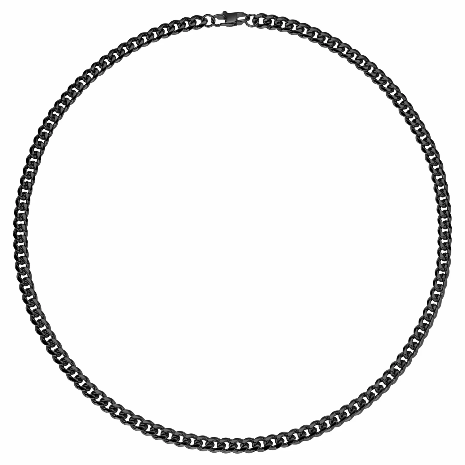 Lucleon Chaîne noire à mailles de 6mm 4 Lucleon Chaîne noire à mailles de 6mm – Image 2