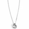 Fort Tempus Collier avec anneaux entrelacés -Colliers Soldes 17 76