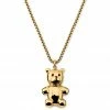 Otsu Egan | Collier Le Teddy Bear en métal doré -Colliers Soldes 19 1386cc205232ae32476ed5b77d059c448
