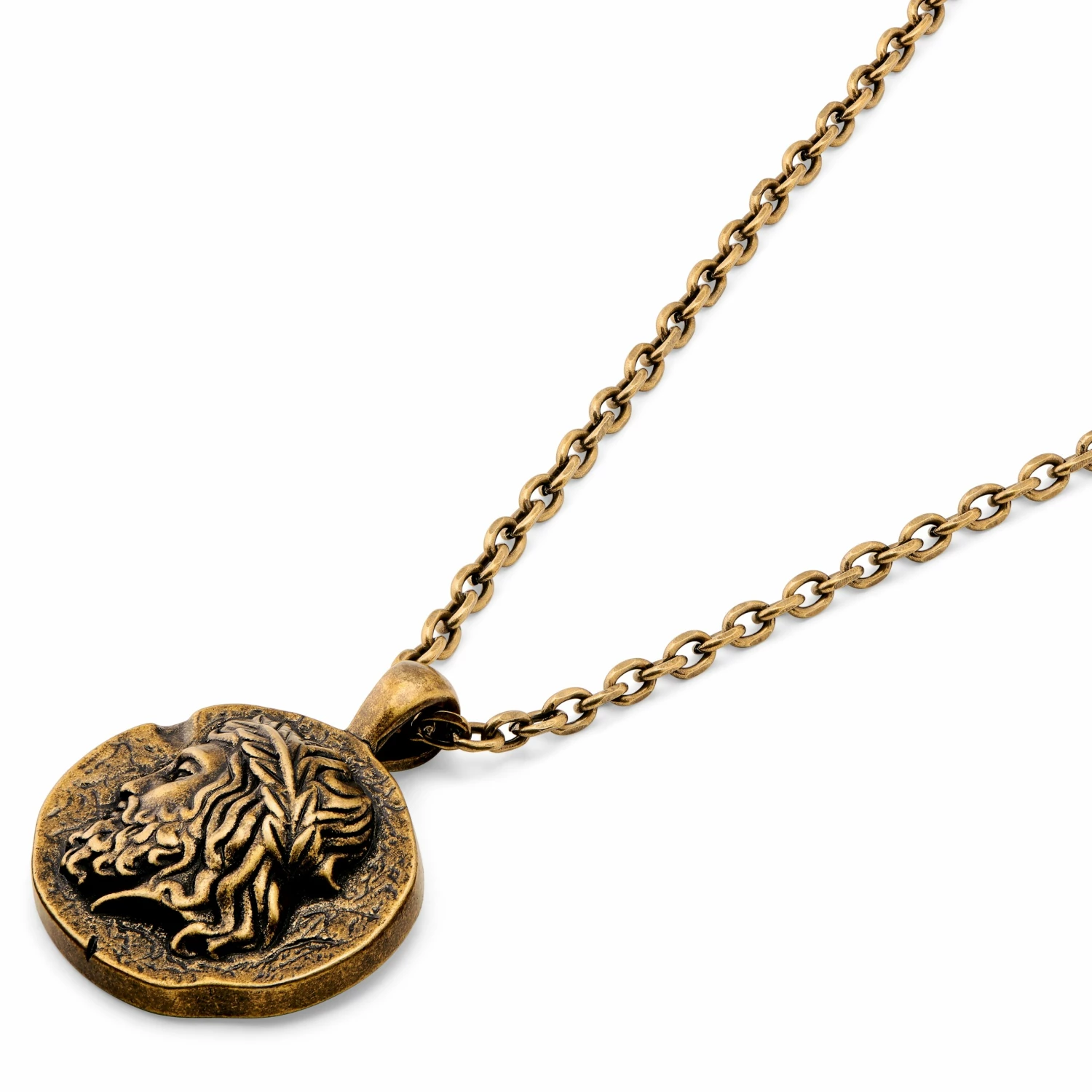 Lucleon Obelius | Collier L'empereur en métal doré vintage 4 Lucleon Obelius | Collier L'empereur en métal doré vintage – Image 2