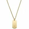 Lucleon Collier zodiaque en acier doré - Le Taureau -Colliers Soldes 3 1.84d06f603a1814d3cab8df574f11ad14
