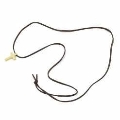 Lucleon Collier en cuir à pendentif doré Le Fils -Colliers Soldes 3 3 8 4