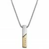 Arkai Collier Rico à pendentif argenté et doré 1 Arkai Collier Rico à pendentif argenté et doré -Colliers Soldes 5 1.20c10ccb04df7f0004f2c7982584f0f1