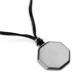 Lucleon Pendentif personnalisable en acier bronze à canon avec collier -Colliers Soldes 5 2 b9fd2a15866b54ac4c1e60f19ece2c94