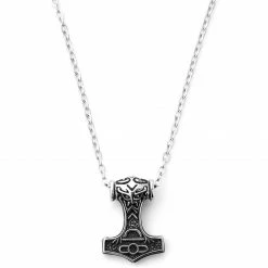Fort Tempus Collier viking à pendentif marteau