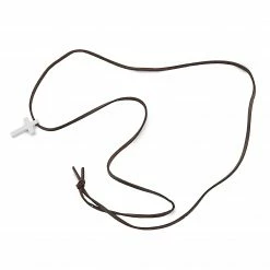 Lucleon Collier en cuir à pendentif argenté Le Fils -Colliers Soldes 6 3 3 8