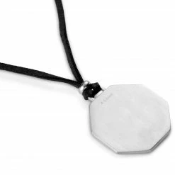 Lucleon Pendentif personnalisable en acier argenté avec collier -Colliers Soldes 6 3 4e75b4e838cc94ed76b3c31a3df5e8fe