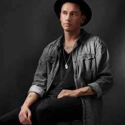 Arkai Collier Orisun Atlas à pierre sodalite 10 Arkai Collier Orisun Atlas à pierre sodalite -Colliers Soldes 7 1 24634