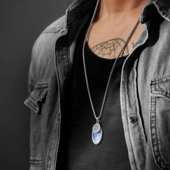 Arkai Collier Orisun Atlas à pierre sodalite 9 Arkai Collier Orisun Atlas à pierre sodalite -Colliers Soldes 7 2 24634