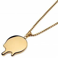 Otsu Fahrenheit | Collier à pendentif en métal doré La terre -Colliers Soldes 7 3.083d9f4fb3a15587064a540847e11b7d