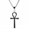 Lucleon Collier argenté avec pendentif Ankh 1 Lucleon Collier argenté avec pendentif Ankh -Colliers Soldes 8 2.48ff0d701271008df2b83cd68a099b31