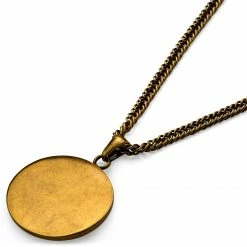 Lucleon Sanctus | Collier en métal doré vintage à l'effigie de la Vierge Marie 12 Lucleon Sanctus | Collier en métal doré vintage à l'effigie de la Vierge Marie -Colliers Soldes 8 3 4f84f635e63108503e53c1dbe6040e54