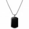 Arkai Collier Orisun Anthony à pendentif en onyx noir 1 Arkai Collier Orisun Anthony à pendentif en onyx noir -Colliers Soldes 9 1.878d444d7ad8b1495c5003589bde3c89