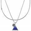 Arkai Set de 2 colliers superposés : chaîne argentée Rico et collier à pendentif lapis lazuli Orisun 1 Arkai Set de 2 colliers superposés : chaîne argentée Rico et collier à pendentif lapis lazuli Orisun -Colliers Soldes Bundf528daad1f3217669ac902279e6968a7
