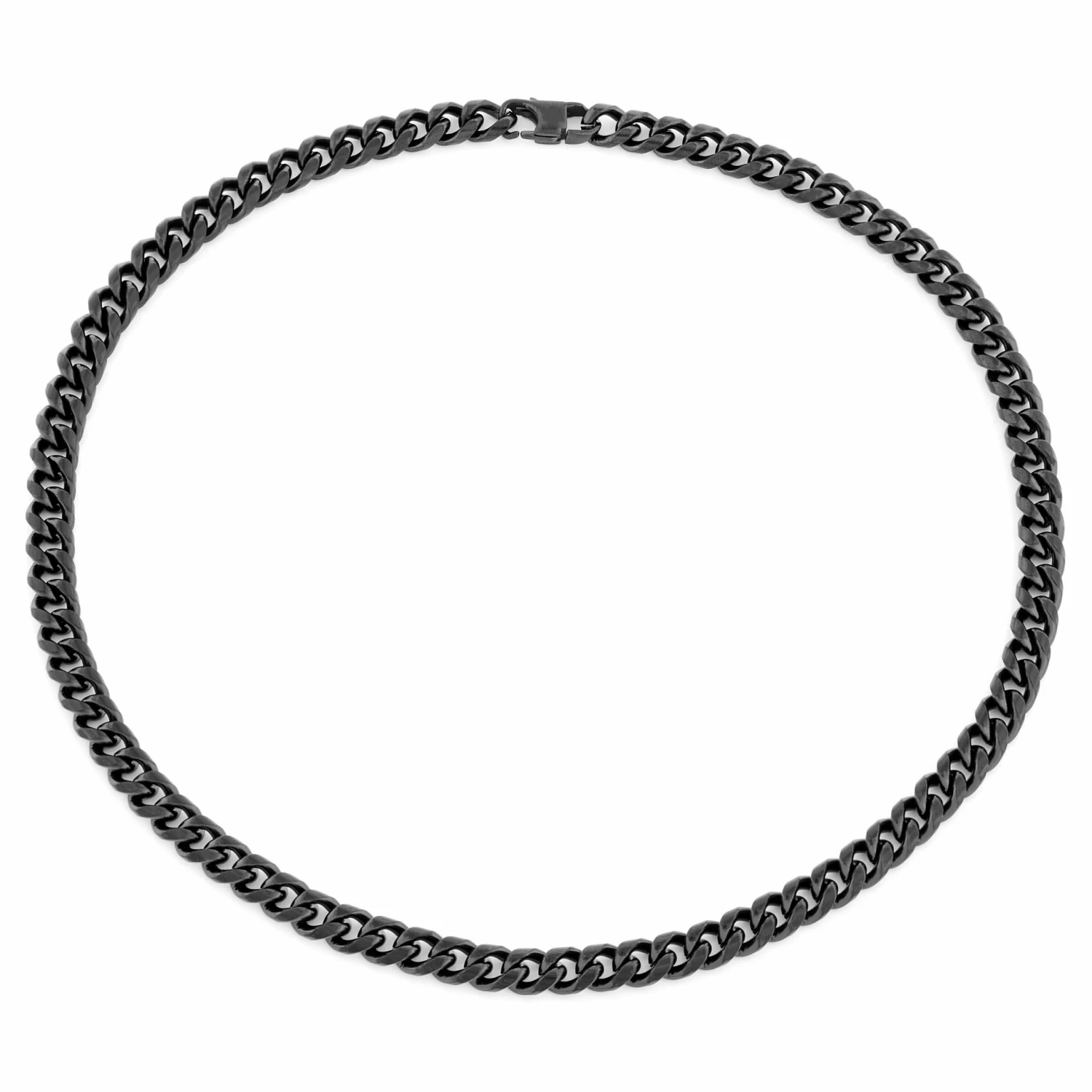 Lucleon Chaîne noire à mailles de 8 mm 4 Lucleon Chaîne noire à mailles de 8 mm – Image 2