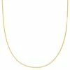 Lucleon Chaîne dorée à mailles de 2 mm 2 Lucleon Chaîne dorée à mailles de 2 mm -Colliers Soldes g ne 2mm 1 4 1