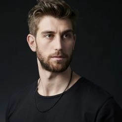 Lucleon Chaîne noire à mailles de 4 mm 11 Lucleon Chaîne noire à mailles de 4 mm -Colliers Soldes jwm megashoot 1 15124