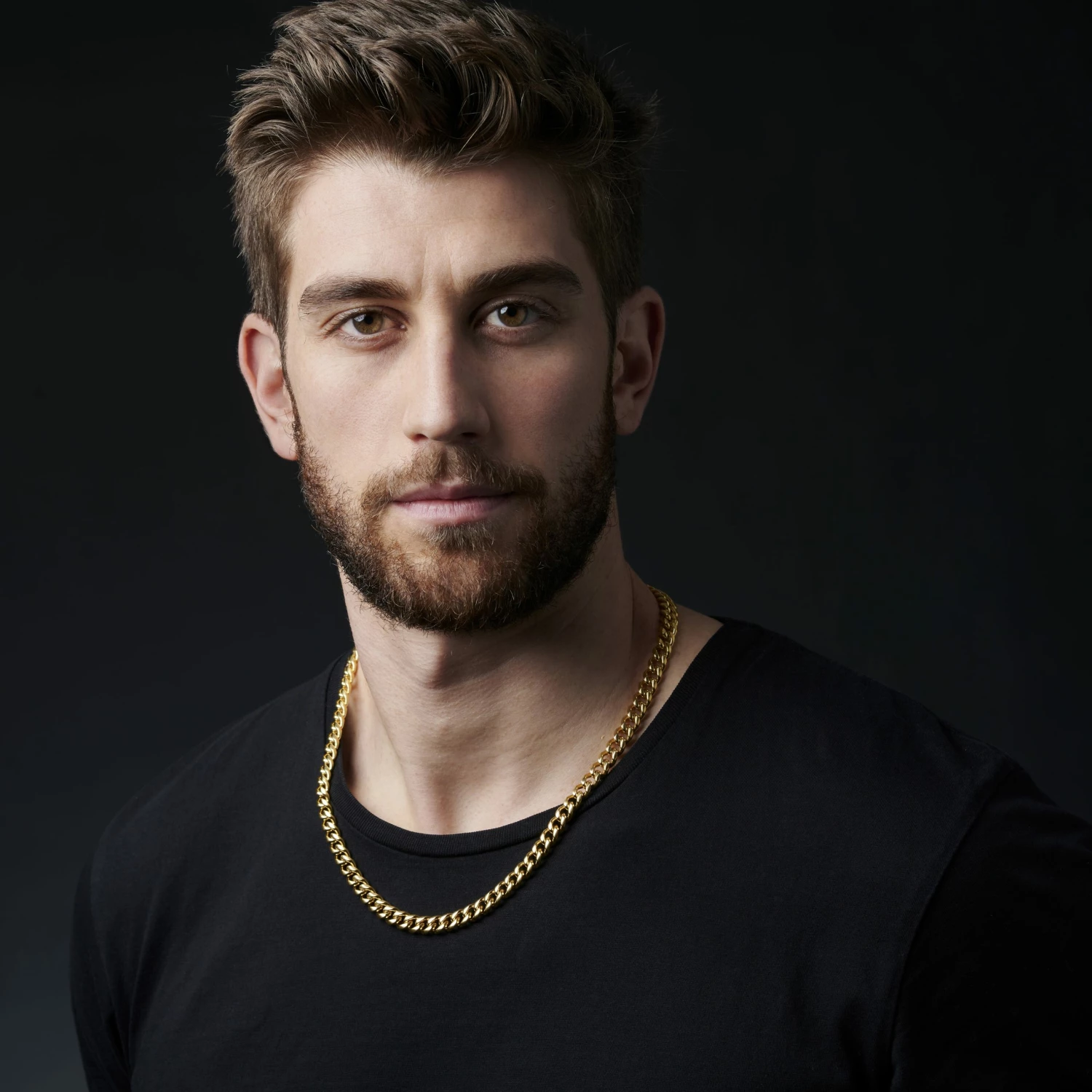 Lucleon Chaîne dorée à mailles de 8 mm 6 Lucleon Chaîne dorée à mailles de 8 mm – Image 4