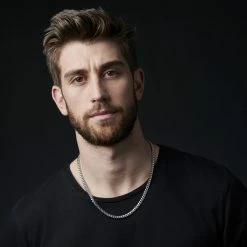 Lucleon Chaîne argentée à mailles de 6 mm -Colliers Soldes jwm megashoot 1 15180 2