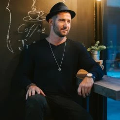 Lucleon Collier à pendentif hindou argenté -Colliers Soldes modelpic 14550