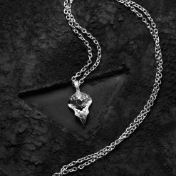 Moody Mason Collier Jax en acier à pendentif tête de cobra -Colliers Soldes rel ig wk 44 2 2 necklace 21471