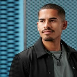 Lucleon Collier Carter Amager à chaîne couleur bronze gunmetal et pendentif cadenas -Colliers Soldes rst acpa collectionpage black 23047 bjarkejohansen 2 2