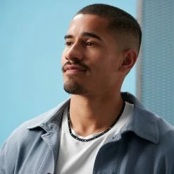 Lucleon Chaîne Figaro couleur gunmetal Curtis Amager -Colliers Soldes rst acpa collectionpage gold 23071 black 23072 silver 23070 bjarkejohansen 2 2 1