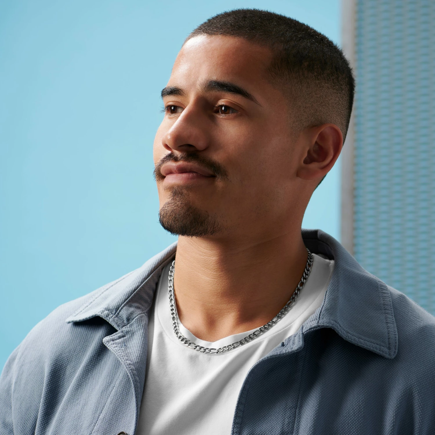 Lucleon Chaîne Figaro argentée Curtis Amager 7 Lucleon Chaîne Figaro argentée Curtis Amager – Image 5