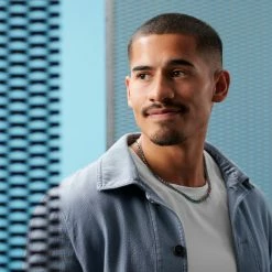 Lucleon Chaîne Figaro couleur arc-en-ciel Curtis Amager -Colliers Soldes rst acpa collectionpage rainbow 23073 bjarkejohansen 2a 1