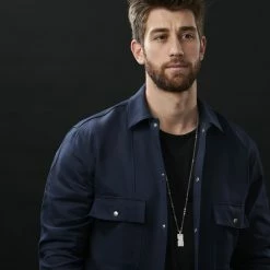 Lucleon Collier moderne à plaque militaire gigogne argentée -Colliers Soldes rst megashoot n 1 10187