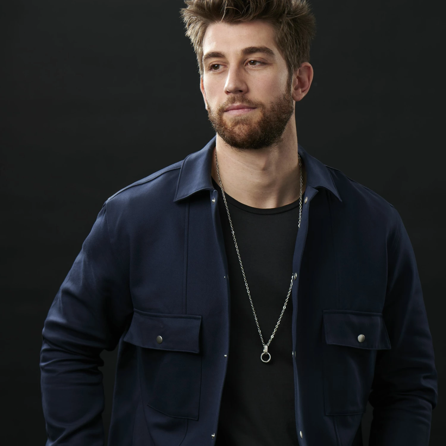 Fort Tempus Collier avec anneaux entrelacés 6 Fort Tempus Collier avec anneaux entrelacés – Image 4