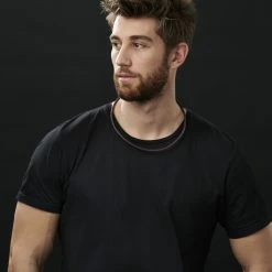 Collin Rowe Collier en cuir marron tressé 5mm -Colliers Soldes rst megashoot n 27 12127