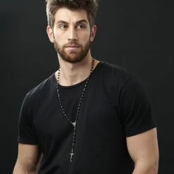 Fort Tempus Chapelet noir 13 Fort Tempus Chapelet noir -Colliers Soldes rst megashoot n 39 2568 2