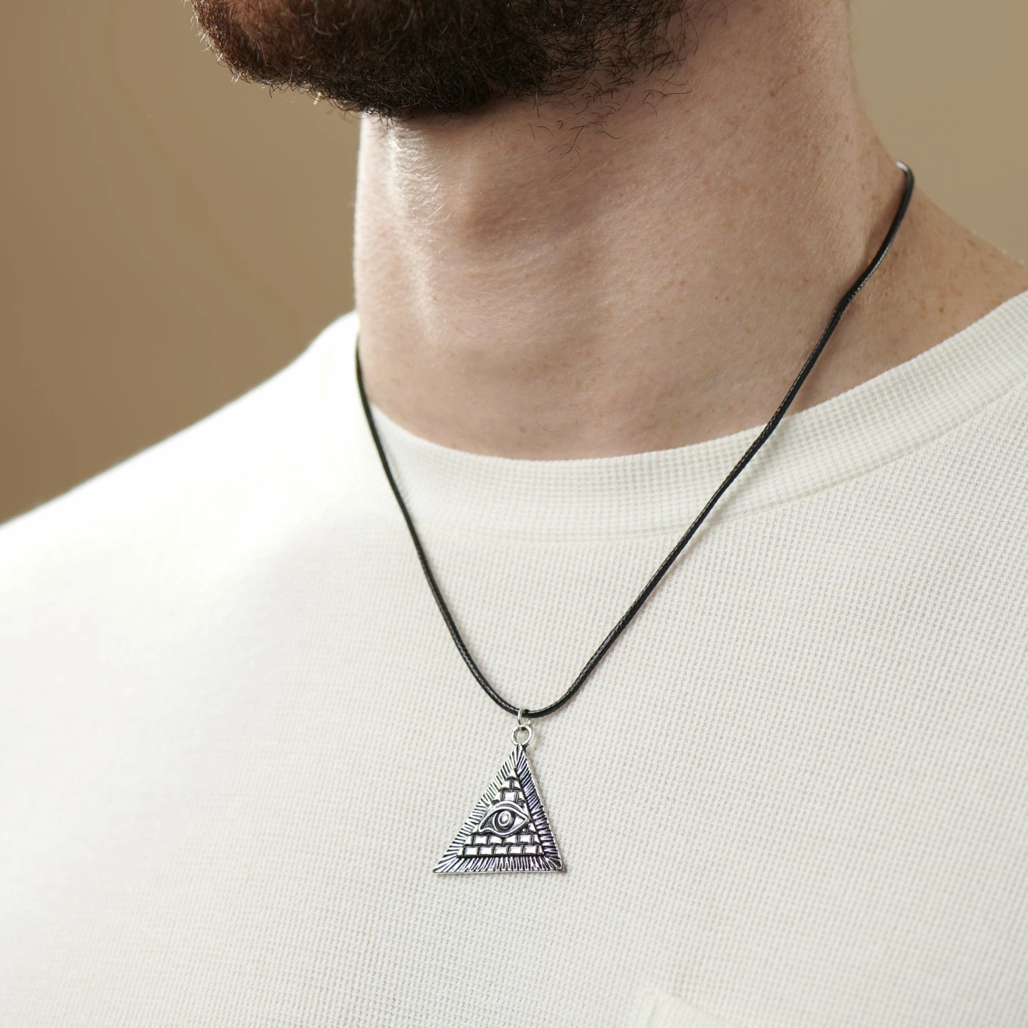 Waykins Collier avec pendentif Œil de Providence Wicter 5 Waykins Collier avec pendentif Œil de Providence Wicter – Image 3