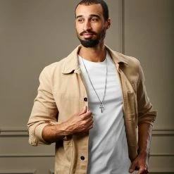 Lucleon Collier argenté avec pendentif Ankh -Colliers Soldes ste ankh productpage bjornvalentin 2